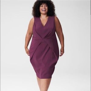 Universal Standard . Fun unique pleated dress